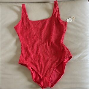 NWT Coral Pink One-Piece Swimsuit